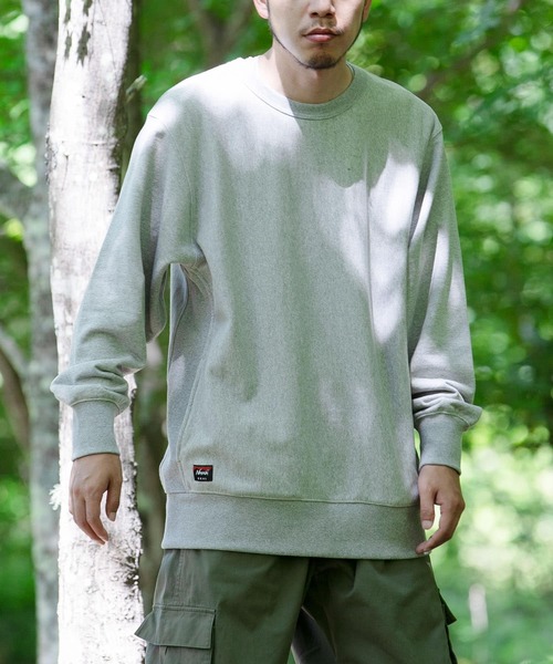 NANGA（ナンガ）の「『別注』NANGA×EKAL　ロゴスウェット（スウェット・メンズ・グレー/ホワイト・MEDIUM/LARGE）」の16枚目の写真