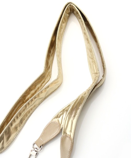 SPRUCE（スプルース）の「<SPRUCE/スプルス>メタギャザーショルダー（ショルダーバッグ・レディース・ブラック/シルバー/ブルー/ホワイト/ゴールド・ONE SIZE）」の9枚目の写真