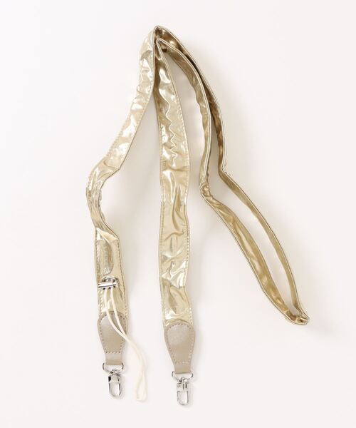 SPRUCE（スプルース）の「<SPRUCE/スプルス>メタギャザーショルダー（ショルダーバッグ・レディース・ブラック/シルバー/ブルー/ホワイト/ゴールド・ONE SIZE）」の18枚目の写真