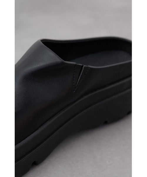 プラットフォームフェイクレザーサボ（サンダル）｜AZUL BY MOUSSY