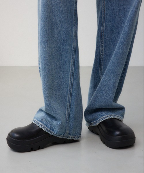 プラットフォームフェイクレザーサボ（サンダル）｜AZUL BY MOUSSY