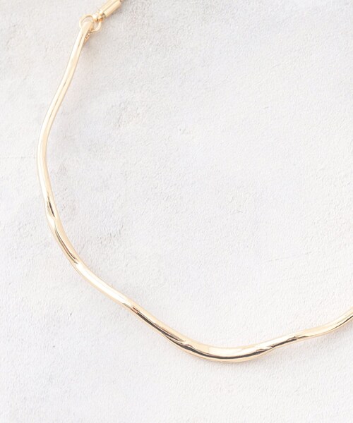 OPAQUE.CLIP(オペークドットクリップ)の「◆メタルスライドネックレス(ネックレス・レディース・シルバー/ゴールド・00)」の6枚目の写真