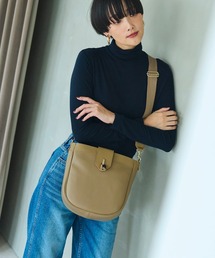 【Breath TOPKAPI】RIPPLE LOCK リプルロック レザーコンビ ショルダー バッグ