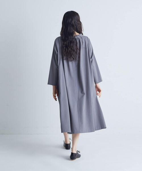 conges payes ADIEU TRISTESSE（コンジェ ペイエ アデュートリステス）の「◆きれいめAラインワンピース（ワンピース・レディース・グレー/ブラック・38）」の13枚目の写真