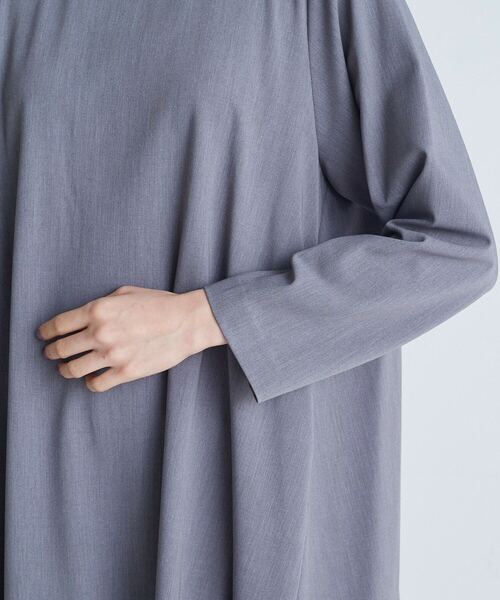 conges payes ADIEU TRISTESSE（コンジェ ペイエ アデュートリステス）の「◆きれいめAラインワンピース（ワンピース・レディース・グレー/ブラック・38）」の19枚目の写真