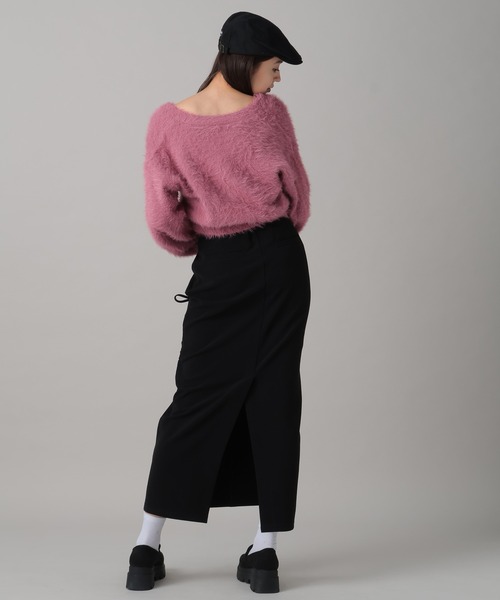 FOREVER 21（フォーエバー トゥエンティーワン）の「【2024FW】フェザーアンサンブル（カーディガン/ボレロ・レディース・ピンク/グレー/ナチュラル/ブルー/ピンク系その他/ライトグレー・FREE）」の18枚目の写真