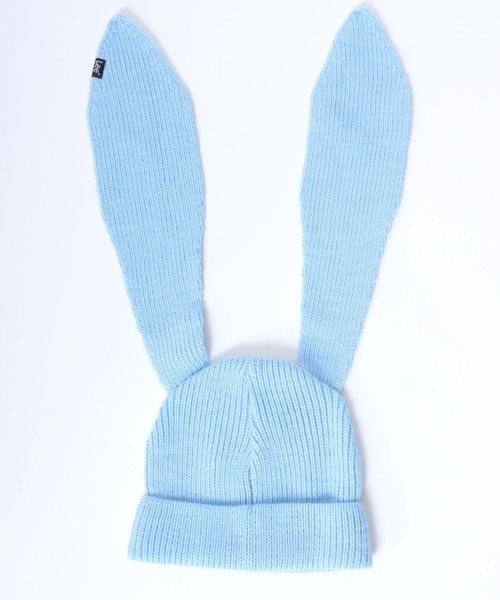 Lee(リー)の「Lee(リー)うさ耳ニットビーニー/ニットキャップ/耳付きニット帽 レディース メンズ ユニセックス(ニットキャップ/ビーニー・レディース・ライトブルー/ブラック/ピンク/ホワイト・FREE)」の15枚目の写真