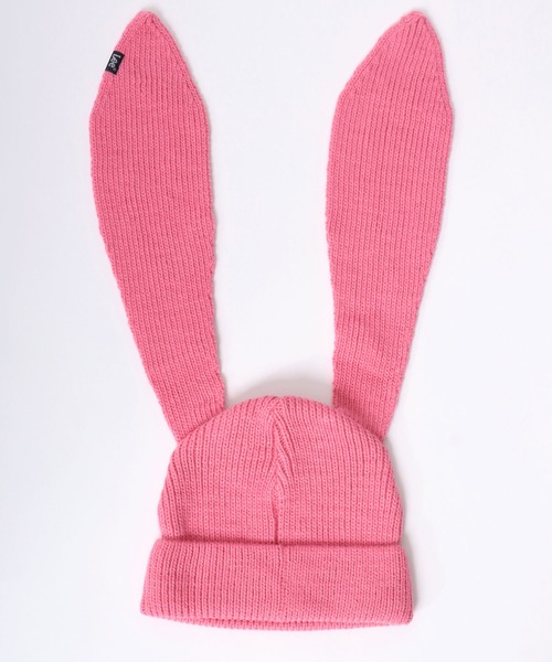 Lee(リー)の「Lee(リー)うさ耳ニットビーニー/ニットキャップ/耳付きニット帽 レディース メンズ ユニセックス(ニットキャップ/ビーニー・レディース・ライトブルー/ブラック/ピンク/ホワイト・FREE)」の19枚目の写真