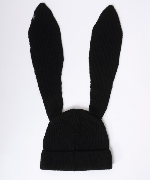 Lee(リー)の「Lee(リー)うさ耳ニットビーニー/ニットキャップ/耳付きニット帽 レディース メンズ ユニセックス(ニットキャップ/ビーニー・レディース・ライトブルー/ブラック/ピンク/ホワイト・FREE)」の11枚目の写真