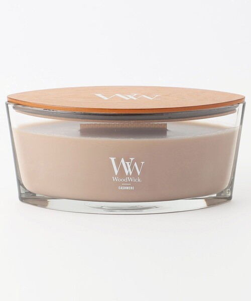 WOODWICK（ウッドウィック）の「WoodWick/ウッドウィック Hearthwick Candle（キャンドル・レディース・ベージュ/ピンク/ブラウン/ナチュラル/ブラック/サックスブルー/ホワイト・ONE SIZE）」の4枚目の写真