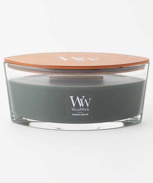 WOODWICK（ウッドウィック）の「WoodWick/ウッドウィック Hearthwick Candle（キャンドル・レディース・ベージュ/ピンク/ブラウン/ナチュラル/ブラック/サックスブルー/ホワイト・ONE SIZE）」の3枚目の写真