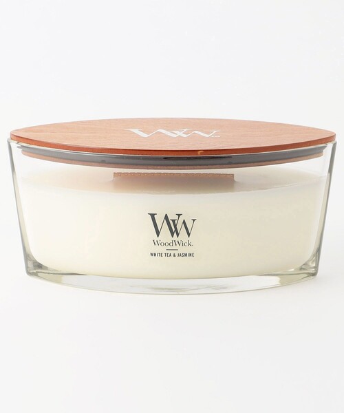 WOODWICK（ウッドウィック）の「WoodWick/ウッドウィック Hearthwick Candle（キャンドル・レディース・ベージュ/ピンク/ブラウン/ナチュラル/ブラック/サックスブルー/ホワイト・ONE SIZE）」の10枚目の写真