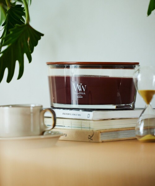 WOODWICK（ウッドウィック）の「WoodWick/ウッドウィック Hearthwick Candle（キャンドル・レディース・ベージュ/ピンク/ブラウン/ナチュラル/ブラック/サックスブルー/ホワイト・ONE SIZE）」の11枚目の写真