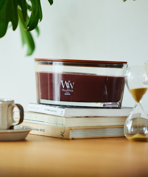WOODWICK（ウッドウィック）の「WoodWick/ウッドウィック Hearthwick Candle（キャンドル・レディース・ベージュ/ピンク/ブラウン/ナチュラル/ブラック/サックスブルー/ホワイト・ONE SIZE）」の12枚目の写真