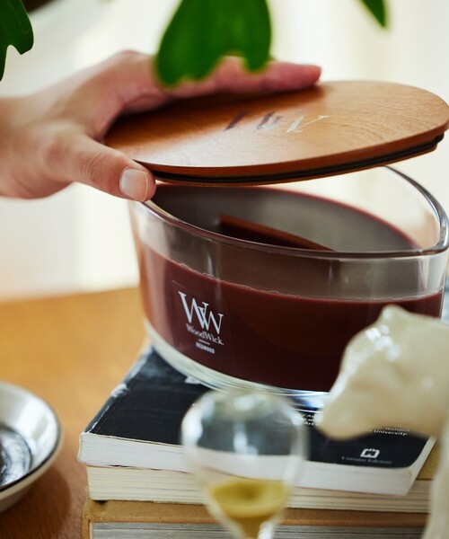 WOODWICK（ウッドウィック）の「WoodWick/ウッドウィック Hearthwick Candle（キャンドル・レディース・ベージュ/ピンク/ブラウン/ナチュラル/ブラック/サックスブルー/ホワイト・ONE SIZE）」の20枚目の写真