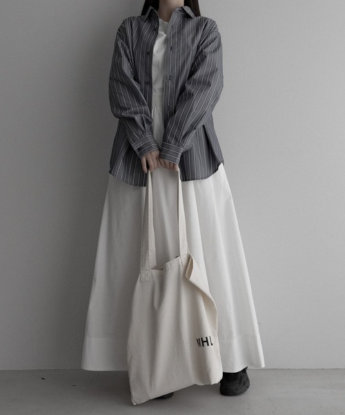 remer(リメール)の「loose basic regular shirt / ルーズベーシックレギュラーシャツ(シャツ/ブラウス・メンズ・ライトグレー/ホワイト/ネイビー/ダークグリーン/サックスブルー・SMALL/X-SMALL/LARGE/MEDIUM)」の14枚目の写真