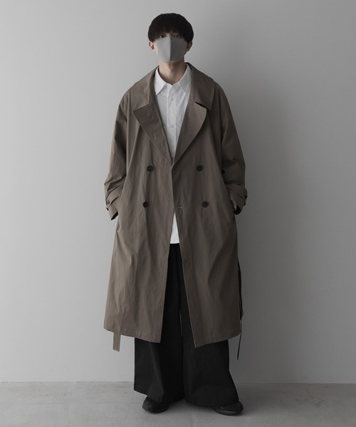 remer(リメール)の「loose basic regular shirt / ルーズベーシックレギュラーシャツ(シャツ/ブラウス・メンズ・ライトグレー/ホワイト/ネイビー/ダークグリーン/サックスブルー・SMALL/X-SMALL/LARGE/MEDIUM)」の16枚目の写真