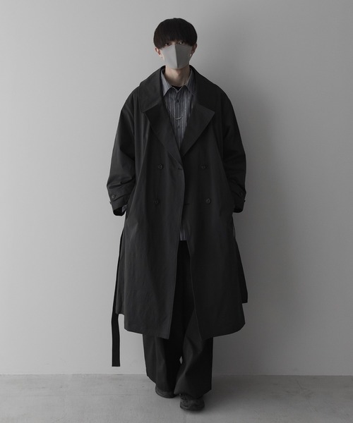 remer(リメール)の「loose basic regular shirt / ルーズベーシックレギュラーシャツ(シャツ/ブラウス・メンズ・ライトグレー/ホワイト/ネイビー/ダークグリーン/サックスブルー・SMALL/X-SMALL/LARGE/MEDIUM)」の17枚目の写真