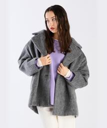 To b. by agnes b. | WW55 MANTEAU シャギーピーコート(ダッフルコート)