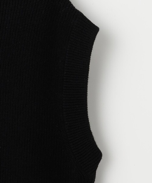 23区 S（ニジュウサンクチイサイサイズ）の「【SLOW/一部店舗限定】ニットトータル スリーブレス ワンピース（ワンピース・レディース・ブラック系3/ブラック系・32）」の11枚目の写真