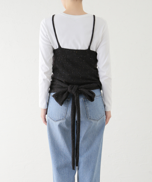 【plage】新品未使用　イタリア糸 カシュクール ジレ イタリア糸 カシュクール ジレ（ニット／セーター）｜Plage