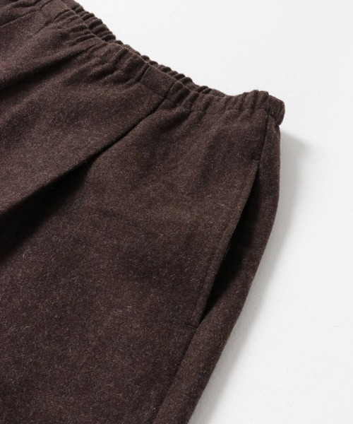 LAATO(ラート)の「wool easy frill pants(その他パンツ・レディース・グレー/ブラウン・FREE)」の6枚目の写真