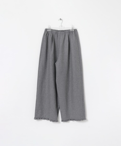 LAATO(ラート)の「wool easy frill pants(その他パンツ・レディース・グレー/ブラウン・FREE)」の20枚目の写真