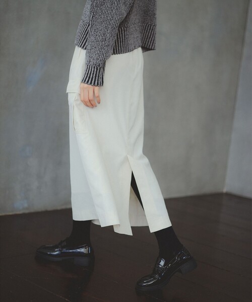 B:MING by BEAMS（ビーミングバイビームス）の「ミリタリー カーゴスカート（S～M）（スカート・レディース・カーキ/ナチュラル/チャコールグレー・MEDIUM/SMALL）」の6枚目の写真