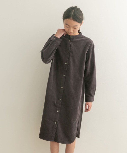 【セール】『親子リンク』『WEB/一部店舗限定』『UR TECH』コーデュロイシャツワンピース(KIDS)（ワンピース）｜URBAN RESEARCH DOORS（アーバンリサーチドアーズ）