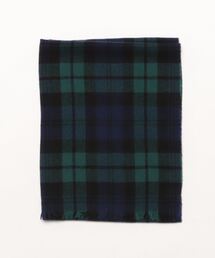 Johnstons of Elgin | 【Johnstons】Woven Grid Check Scarf L/W 180cm*70cm WA001174(マフラー)