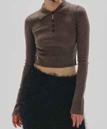 【TODAYFUL/トゥデイフル】Highgauge Skipper Knit/ハイゲージスキッパーニット