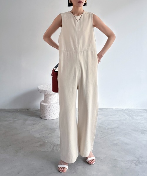 Doux archives（ドゥアルシーヴ）の「デニムサロペット（サロペット