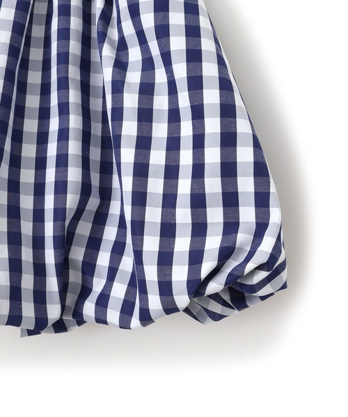 MAKE YOUR DAY（メイクユアデイ）の「チェックバルーンスカート■80～140cm（スカート・キッズ・ブラック/ネイビー・90/120/130/140/80/100/110）」の13枚目の写真