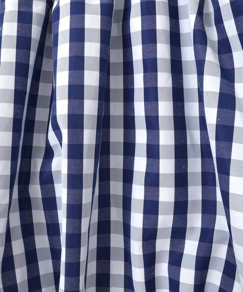 MAKE YOUR DAY（メイクユアデイ）の「チェックバルーンスカート■80～140cm（スカート・キッズ・ブラック/ネイビー・90/120/130/140/80/100/110）」の16枚目の写真