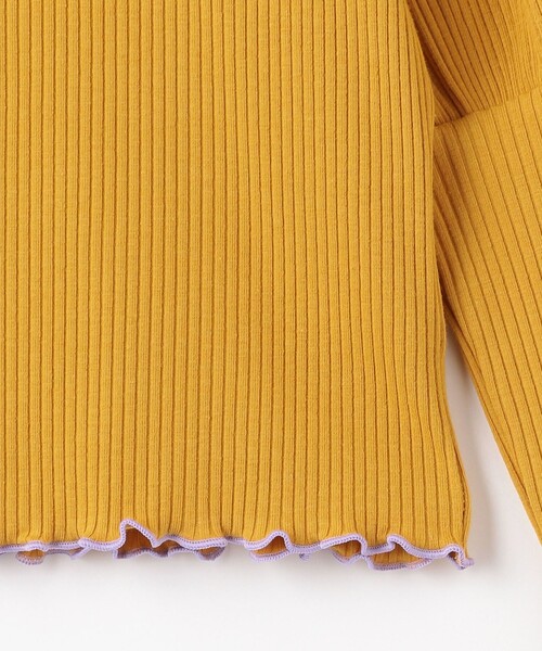 green label relaxing（グリーンレーベルリラクシング）の「TJ テレコプルオーバー パフスリーブ / キッズ  100cm-130cm（Tシャツ/カットソー・キッズ・ライトブルー/ブラック/マスタード・100cm/120cm/130cm/110cm）」の8枚目の写真