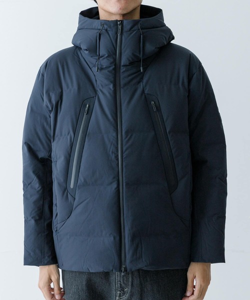 DESCENTE ALLTERRAIN（デサント　オルテライン）の「DESCENTE ALLTERRAIN　OVERSIZED MOUNTAINEER（ダウンジャケット/コート・メンズ・ネイビー/ブラック・LARGE/MEDIUM）」の3枚目の写真