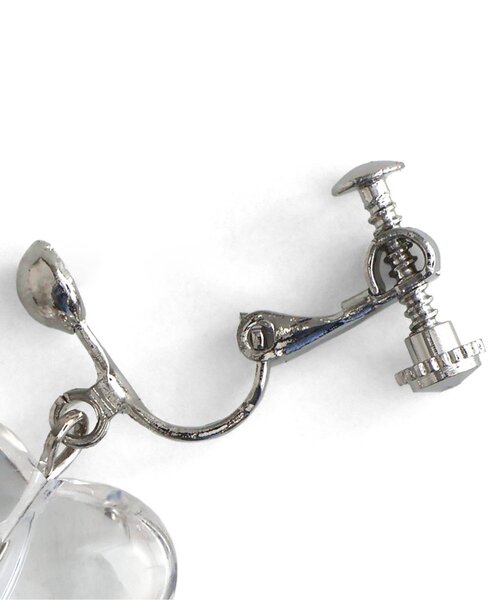 algy（アルジー）の「クリアハートイヤリング（イヤリング・キッズ・シルバー・FREE）」の7枚目の写真