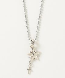 THE MILES（ザ マイルズ）の「GODSIZE ゴッドサイズ 10P STAR with CROSS 10ピークススター ウィズ クロスペンダント（ネックレス）」
