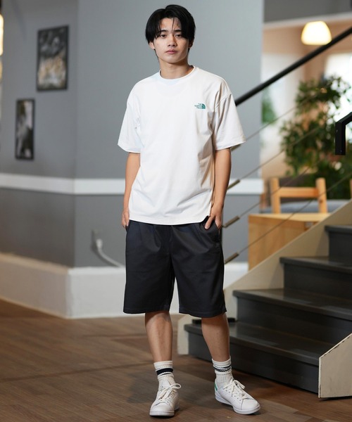 DT♪ BELBO ウールキャンバスのバミューダパンツ 関税込 P-OPWIK-C Knee-length shorts with camo print｜ブルー｜メンズ