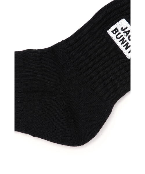 Jack Bunny!!（ジャックバニー）の「【Jack Bunny!!】ボックスロゴショートソックス (LADIES)（ソックス/靴下・レディース・ブラック/ホワイト・FREE）」の4枚目の写真