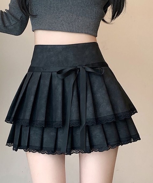 チャコット　青いシフォンプリーツスカート　裏地付き　たっぷりフリル 高身長 シフォン消しプリーツスカート （トールサイズ） 通販