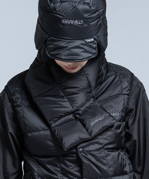 【TAION（タイオン）】TAION×GRAMICCI(グラミチ)〈グッズ〉ダウンマフラー（マフラー）｜TAION（タイオン）