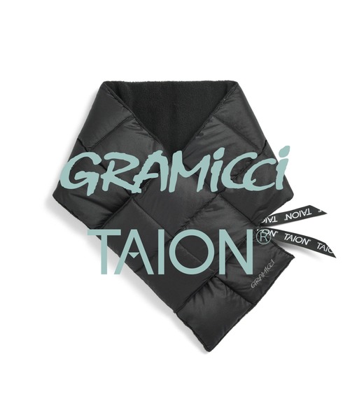 【TAION（タイオン）】TAION×GRAMICCI(グラミチ)〈グッズ〉ダウンマフラー（マフラー）｜TAION（タイオン）