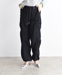 ランダムギャザー ドロストパンツ