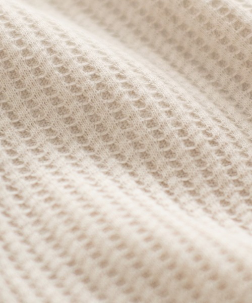 pairmanon（ペアマノン）の「【ふんわりワッフル】【リンクコーデ】ポロ風ワンピース（ワンピース・キッズ・ライトベージュ/ブラック/ホワイト系その他/ホワイト系その他2/ブラック系その他・120/130/90/100/140/110/150）」の7枚目の写真