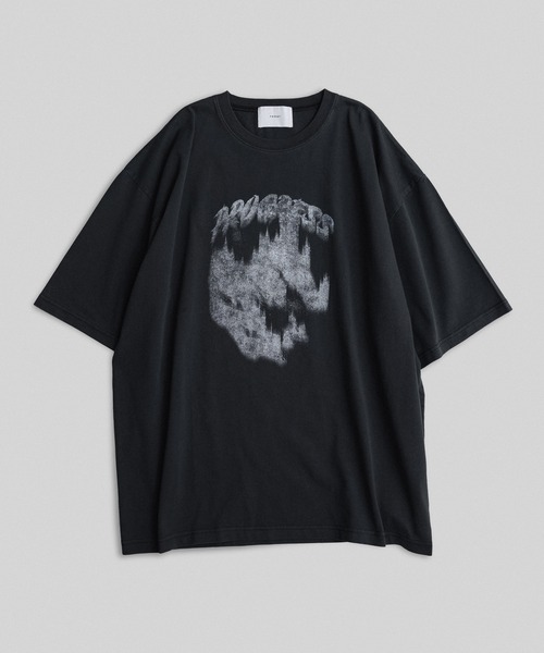 remer(リメール)の「loose vintage make pigment over Tee / ルーズヴィンテージメイクピグメントオーバーTシャツ(Tシャツ/カットソー・メンズ・ブラック系その他4/グレー系その他2/グレー系その他3/グレー系その他4/ブラック系その他2/グレー系その他/ブラック系その他/ブラック系その他3・X-SMALL/SMALL/MEDIUM/LARGE)」の13枚目の写真