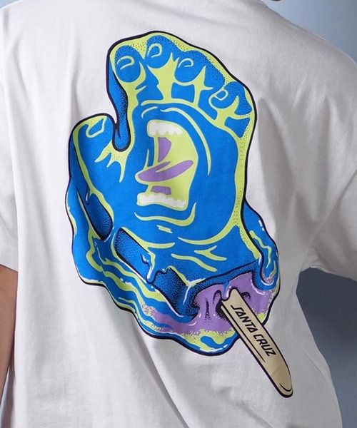 SANTACRUZ/サンタクルーズ 半袖Tシャツ バックプリント POPSICLE