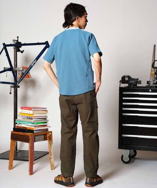 narifuri(ナリフリ)の「バイクカーゴパンツ(カーゴパンツ・メンズ・ベージュ/ブラック/ダークカーキ・LARGE/MEDIUM/SMALL/X-LARGE)」の18枚目の写真