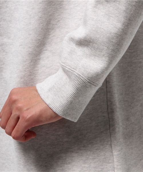 CIAOPANIC TYPY(チャオパニックティピー)の「ルーヘビー裏毛オーバータートル(スウェット・メンズ・ホワイト/オリーブ/ブラック・MEDIUM/LARGE)」の7枚目の写真