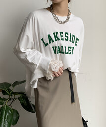 【WEB限定】LAKESIDEプリントトップス